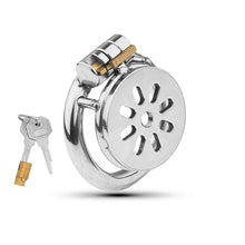 Load image into Gallery viewer, Loyalty Husband Flat Small Male Chastity Cage