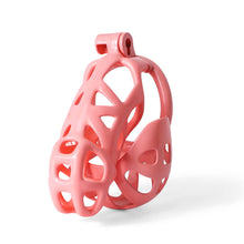 Load image into Gallery viewer, Pink Mamba Chastity Cage With Balls Cage