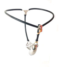 Load image into Gallery viewer, Semi Hollow Invisible Male Chastity Belt