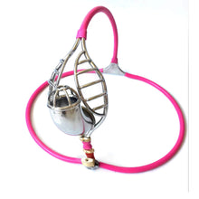 Load image into Gallery viewer, Semi Hollow Invisible Male Chastity Belt