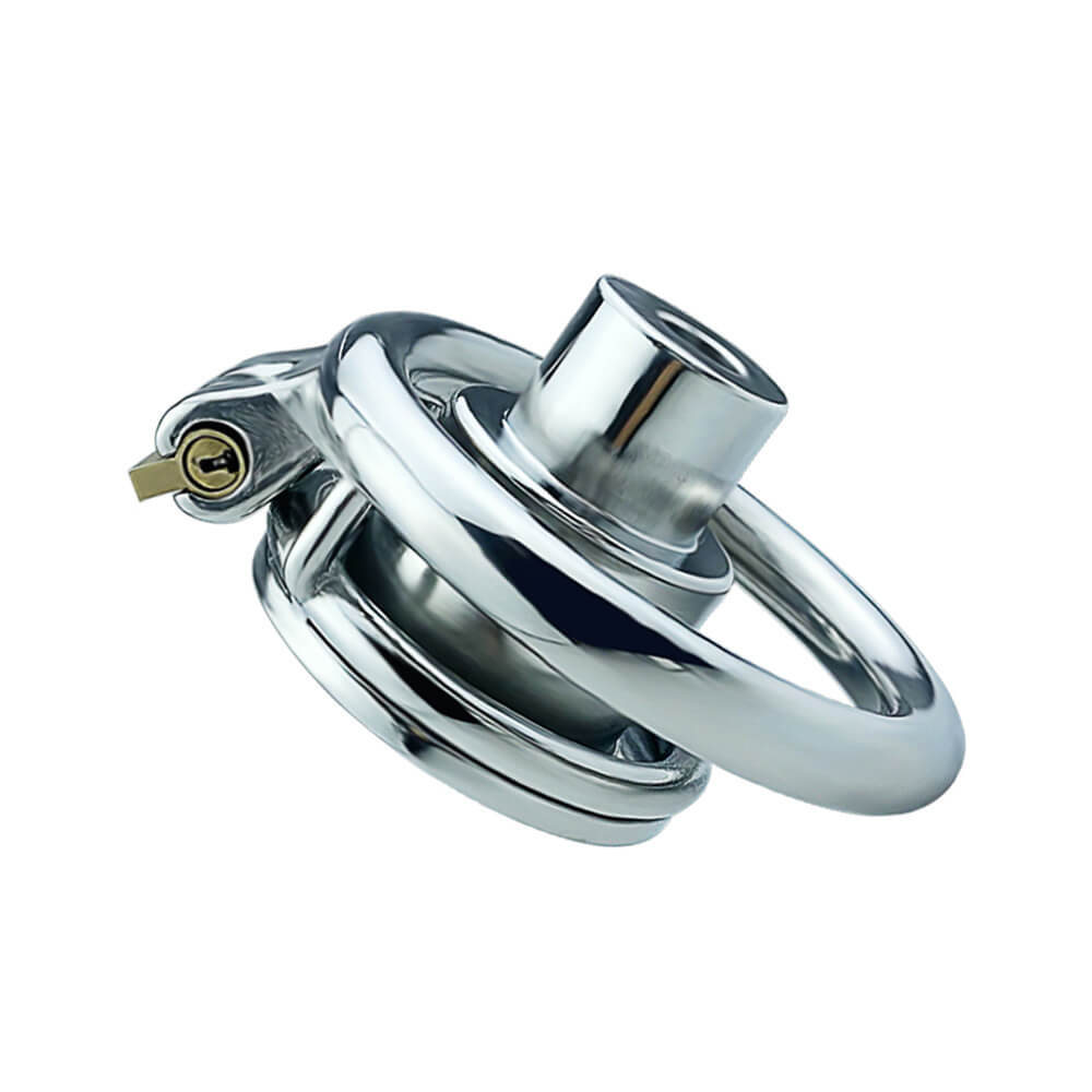 Negative Stainless Steel Passion Chastity Cage