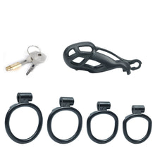 Load image into Gallery viewer, New Upgrade Small Black Cobra Male Chastity Cage