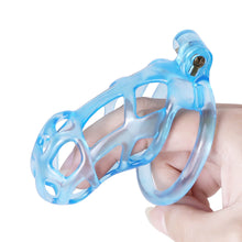 Lade das Bild in den Galerie-Viewer, Ice Vision Desigh Blue Cobra Keuschheitskäfig