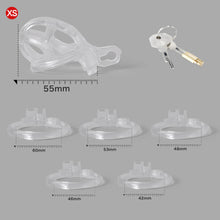 Load image into Gallery viewer, Ice Vision Desigh Clear Cobra Chastity Cage