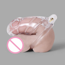 Load image into Gallery viewer, Ice Vision Desigh Clear Cobra Chastity Cage