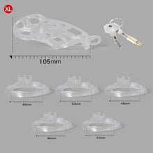Load image into Gallery viewer, Ice Vision Desigh Clear Cobra Chastity Cage