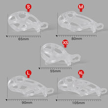 Load image into Gallery viewer, Ice Vision Desigh Clear Cobra Chastity Cage