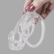 Load image into Gallery viewer, Ice Vision Desigh Clear Cobra Chastity Cage