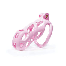 Load image into Gallery viewer, Standard | Pink Cobra Male Chastity Cage with 4 Rings