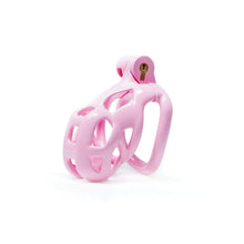 Load image into Gallery viewer, Nano | Pink Cobra Male Chastity Cage with 4 Rings
