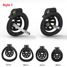 Load image into Gallery viewer, Removable Cobra Chastity Lock with Arc Snap Ring and Catheter