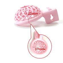 Afbeelding in Gallery-weergave laden, Reticulaire roze slavenkuisheidsapparaten