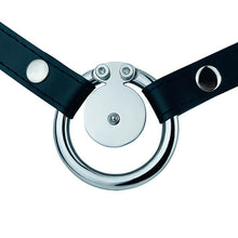 Afbeelding in Gallery-weergave laden, Massief stalen kogel negatief kuisheidsapparaat met riem