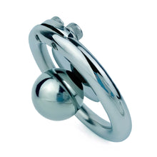 Afbeelding in Gallery-weergave laden, Massief stalen kogel negatief kuisheidsapparaat met riem