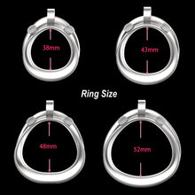 Load image into Gallery viewer, Nub Stainless Steel Python V7.0 Chastity Device