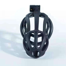 Lade das Bild in den Galerie-Viewer, Stripe Cobra Keuschheitskäfig mit 4 Bogenringen