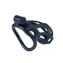 Lade das Bild in den Galerie-Viewer, Stripe Cobra Keuschheitskäfig mit 4 Bogenringen