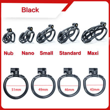 Lade das Bild in den Galerie-Viewer, Stripe Cobra Keuschheitskäfig mit 4 Bogenringen