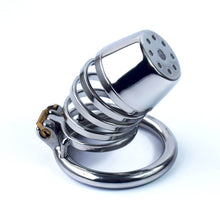 Lade das Bild in den Galerie-Viewer, Keuschheitskäfig mit Streifensprinkler, 8,9 cm