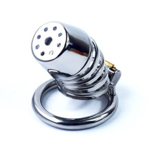 Lade das Bild in den Galerie-Viewer, Keuschheitskäfig mit Streifensprinkler, 8,9 cm