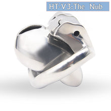 Load image into Gallery viewer, The Steel Nub | Micro Chastity Cage