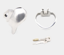 Load image into Gallery viewer, The Steel Nub | Micro Chastity Cage