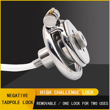 Load image into Gallery viewer, Urethral Inverted Chastity Cage - Underlock Version