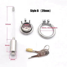 Load image into Gallery viewer, Urethral Inverted Chastity Cage - Underlock Version