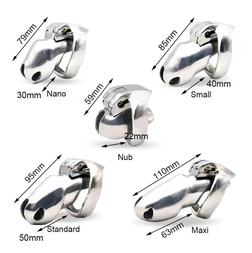 V4 Stainless Steel Chastity Cage – chastity-devices