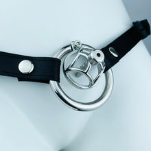 Load image into Gallery viewer, No Escape Chastity Cage with Belt
