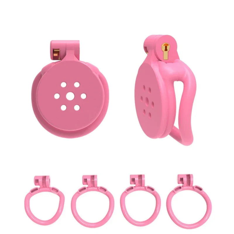 Pink Flat Chastity Lock – chastity-devices