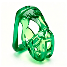 Load image into Gallery viewer, Ice Slave Mamba Translucent Nylon Chastity Cage
