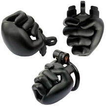 Afbeelding in Gallery-weergave laden, 3D Clench Fist Chastity Cage  1
