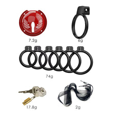 Afbeelding in Gallery-weergave laden, 3D Detachable Chastity Cage 5
