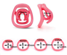 Lade das Bild in den Galerie-Viewer, 3D Dual-Bar Resin Chastity Cage
