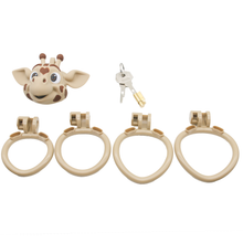 Load image into Gallery viewer, 3D Giraffe Chastity Cage
