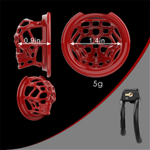 Load image into Gallery viewer, Personalized Skeleton Chastity Cage
