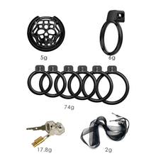 Load image into Gallery viewer, Personalized Skeleton Chastity Cage
