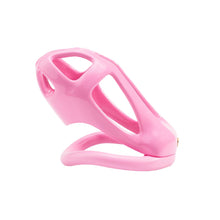 Load image into Gallery viewer, Skull Cutout Resin Chastity Cage with Four-Ring Set
