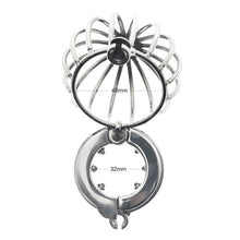 Load image into Gallery viewer, 440g Ball Stretcher Net bag Lock Metal Scrotum Pendant Testis Cock Ring
