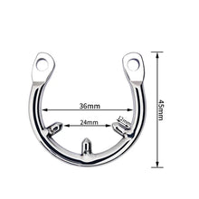 Load image into Gallery viewer, Penis Cage Lock Accessories,Anti-Drop Ring Silicone Catheter PA
