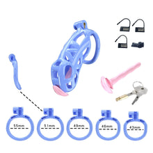 Load image into Gallery viewer, Blue Cobra Maxi Chastity Kit With Urethral
