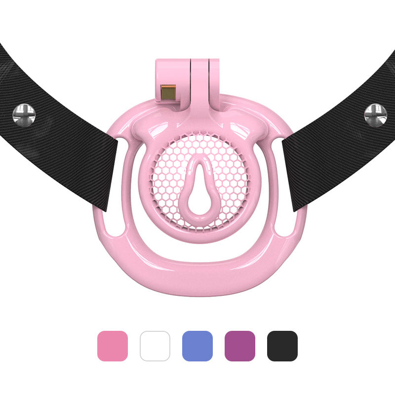 Sissy BDSM With Wearable Chastity Cage