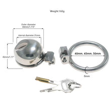 Afbeelding in Gallery-weergave laden, Small Chastity Cage Steel Easy To Pee
