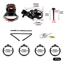 Lade das Bild in den Galerie-Viewer, ABS Resin Chastity Lock 8
