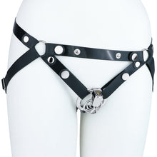 Load image into Gallery viewer, Three-quarter view of adjustable support belt; display cage not included

