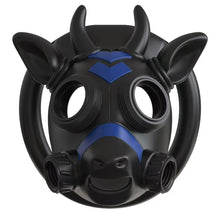 Load image into Gallery viewer, Bull-Head Gas Mask Chastity Cage in Six Colors
