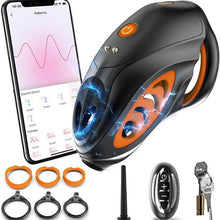 Lade das Bild in den Galerie-Viewer, App and Remote-Control Electric Shock Chastity Cage
