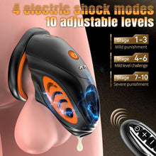 Lade das Bild in den Galerie-Viewer, App and Remote-Control Electric Shock Chastity Cage
