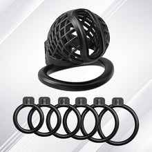 Lade das Bild in den Galerie-Viewer, Stealth Mesh Chastity Cage
